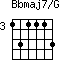 Bbmaj7/G=131113_3
