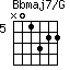 Bbmaj7/G=N01322_5