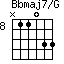 Bbmaj7/G=N11033_8