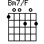 Bm7/F=100202_1