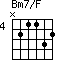 Bm7/F=N21132_4