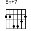 Bm+7=224432_1