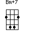 Bm+7=2442_1