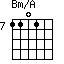 Bm/A=1101_7