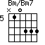 Bm/Bm7=N10333_5