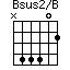 Bsus2/B=N44402_1