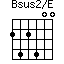 Bsus2/E=242400_1