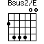 Bsus2/E=244400_1