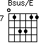 Bsus/E=013311_7