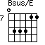 Bsus/E=033311_7
