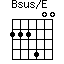 Bsus/E=222400_1