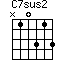 C7sus2=N10313_1