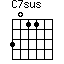 C7sus=3011_1