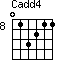 Cadd4=013211_8