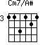 Cm7/A#=113121_3