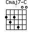 Cmaj7-C=232400_1