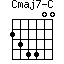 Cmaj7-C=234400_1