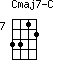 Cmaj7-C=3312_7