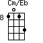 Cm/Eb=1013_8