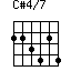 C#4/7=223424_1