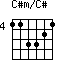 C#m/C#=113321_4