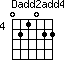 Dadd2add4=021022_4