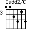 Dadd2/C=002313_3