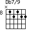 Db7/9=N12122_8