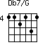 Db7/G=112131_4