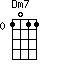 Dm7=1011_0