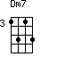 Dm7=1313_3