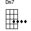 Dm7=m73333_1