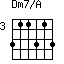 Dm7/A=311313_3