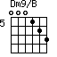 Dm9/B=000123_5