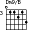 Dm9/B=011213_3