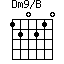 Dm9/B=120210_1