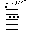 Dmaj7/A=0222_1