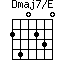 Dmaj7/E=240230_1