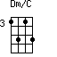 Dm/C=1313_3