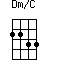 Dm/C=2233_1
