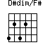 D#dim/F#=4242_1