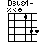 Dsus4-=NN0133_1