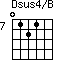 Dsus4/B=0121_7