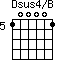 Dsus4/B=100001_5