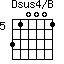 Dsus4/B=310001_5