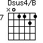 Dsus4/B=N01121_7