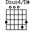 Dsus4/D#=300043_1