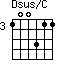 Dsus/C=100311_3