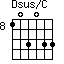 Dsus/C=103033_8