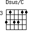 Dsus/C=313311_3